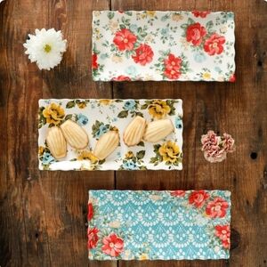 Pioneer Woman Serving Trays. (Set Of 3)